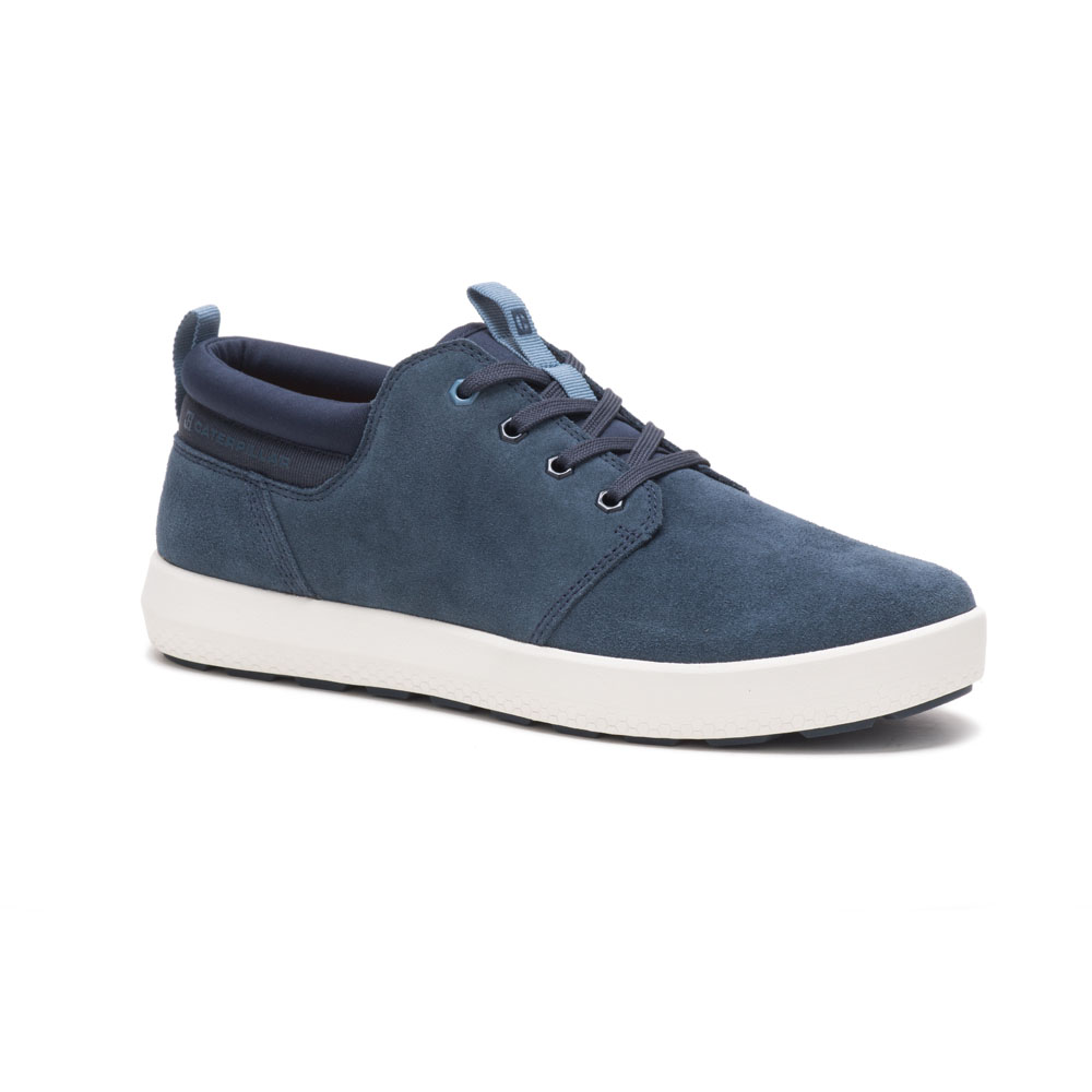 Men's Caterpillar Proxy Lace Trainers Navy Ireland QPNE63495